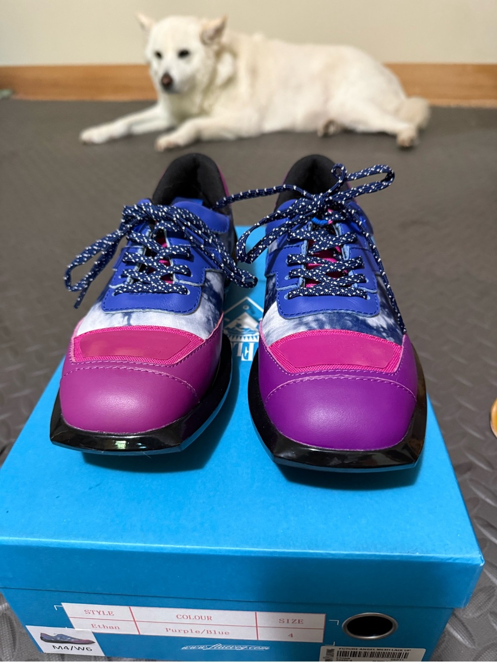 John Fluevog “Ethan” Future Angel lace up shoes